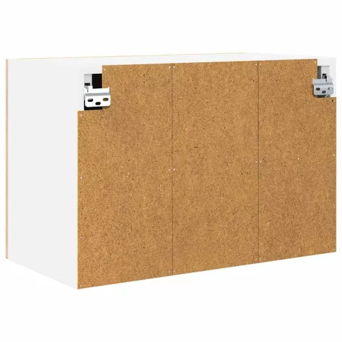 Függő szekrény Riga 2 pcs Sonoma tölgy és fehér 60 x 31 x 40 cm