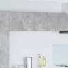 Függő szekrény Riga 2 pcs Beton szürke és fehér 60 x 31 x 40 cm