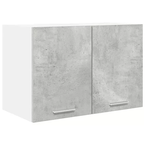 Függő szekrény Riga 2 pcs Beton szürke és fehér 60 x 31 x 40 cm