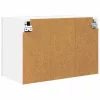 Függő szekrény Riga 2 pcs Beton szürke és fehér 60 x 31 x 40 cm