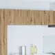 Függő szekrény polcokkal Riga 2 pcs Artisan tölgy és fehér