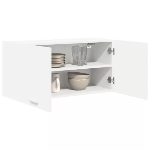 Függő szekrény polcokkal Riga Fehér 80 x 31 x 40 cm Faanyag