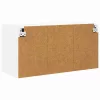 Függő szekrény polcokkal Riga Fehér 80 x 31 x 40 cm Faanyag