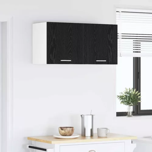 Függő szekrény Riga Fekete tölgy 80 x 31 x 40 cm Faanyag