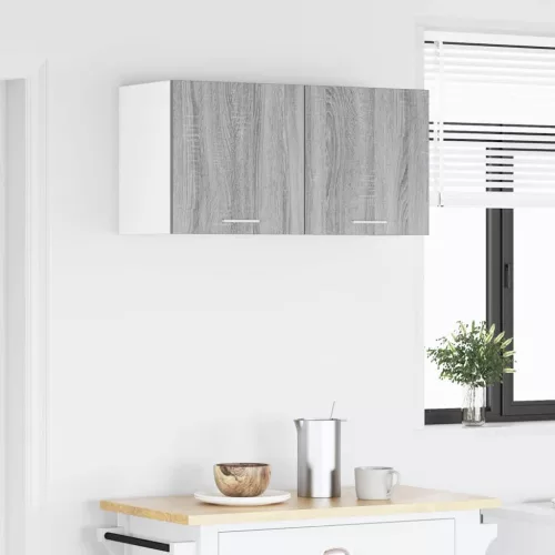 Függő szekrény Riga Szürke Sonoma 80 x 31 x 40 cm Faanyag