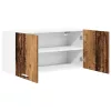 Függő szekrény polcokkal Riga Öreg fa 80 x 31 x 40 cm Faanyag