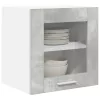 Függő szekrény Riga 2 pcs Beton Szürke 40 x 31 x 40 cm Faanyag