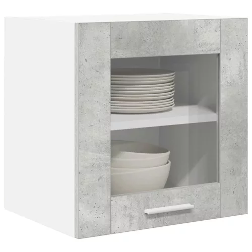 Függő szekrény Riga 2 pcs Beton Szürke 40 x 31 x 40 cm Faanyag