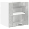 Függő szekrény Riga 2 pcs Beton Szürke 40 x 31 x 40 cm Faanyag