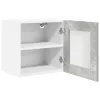 Függő szekrény Riga 2 pcs Beton Szürke 40 x 31 x 40 cm Faanyag
