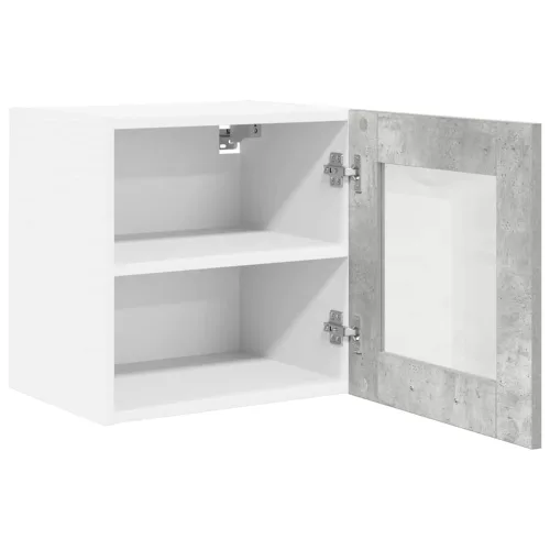 Függő szekrény Riga 2 pcs Beton Szürke 40 x 31 x 40 cm Faanyag