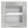 Függő szekrény Riga 2 pcs Beton Szürke 40 x 31 x 40 cm Faanyag