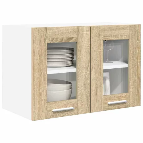 Függő szekrény Riga 2 pcs Sonoma tölgy 60 x 31 x 40 cm Faanyag