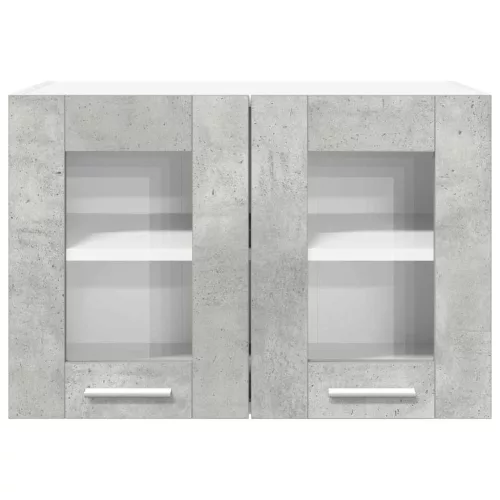 Függő szekrény Riga 2 pcs Beton Szürke 60 x 31 x 40 cm Faanyag