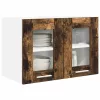 Függő szekrény Riga 2 pcs Füstölt tölgy 60 x 31 x 40 cm Faanyag