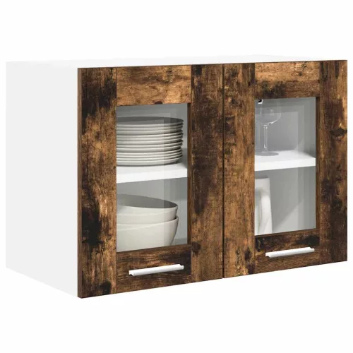Függő szekrény Riga 2 pcs Füstölt tölgy 60 x 31 x 40 cm Faanyag