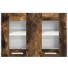 Függő szekrény Riga 2 pcs Füstölt tölgy 60 x 31 x 40 cm Faanyag