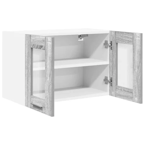 Függő szekrény Riga 2 pcs Szürke Sonoma 60 x 31 x 40 cm Faanyag