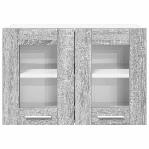 Függő szekrény Riga 2 pcs Szürke Sonoma 60 x 31 x 40 cm Faanyag