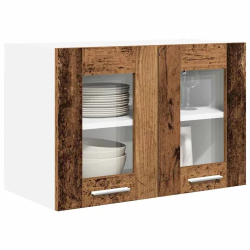 Függő szekrény polcokkal Riga Öreg fa 60 x 31 x 40 cm Faanyag