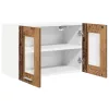 Függő szekrény Riga 2 pcs Öreg fa 60 x 31 x 40 cm Faanyag