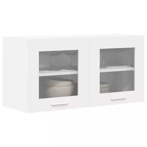 Függő szekrény polcokkal Riga Fehér 80 x 31 x 40 cm Faanyag