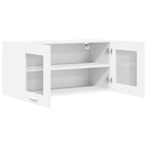 Függő szekrény polcokkal Riga Fehér 80 x 31 x 40 cm Faanyag