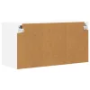Függő szekrény polcokkal Riga Fehér 80 x 31 x 40 cm Faanyag