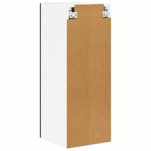 Függő szekrény Riga 2 pcs Fekete tölgy és fehér 30 x 31 x 80 cm