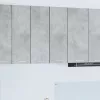 Függő szekrény Riga Beton szürke és fehér 30 x 31 x 80 cm