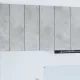 Függő szekrény Riga Beton szürke és fehér 30 x 31 x 80 cm