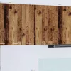 Függő szekrény Riga 2 pcs Régi fa és fehér 30 x 31 x 80 cm