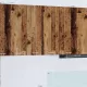 Függő szekrény Riga 2 pcs Régi fa és fehér 30 x 31 x 80 cm