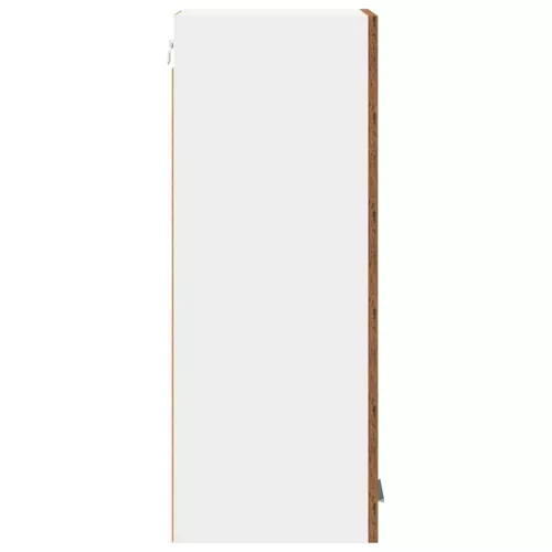 Függő szekrény Riga 2 pcs Régi fa és fehér 30 x 31 x 80 cm
