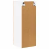 Függő szekrény Riga 2 pcs Régi fa és fehér 30 x 31 x 80 cm