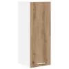 Függő szekrény polcokkal Riga 2 pcs Artisan tölgy és fehér