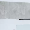 Függő szekrény Riga Beton szürke és fehér 50 x 31 x 80 cm