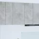 Függő szekrény Riga Beton szürke és fehér 50 x 31 x 80 cm