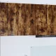 Függő szekrény Riga Füstölt tölgy és fehér 50 x 31 x 80 cm
