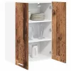 Függő szekrény polcokkal Riga Öreg fa 60 x 31 x 80 cm Faanyag