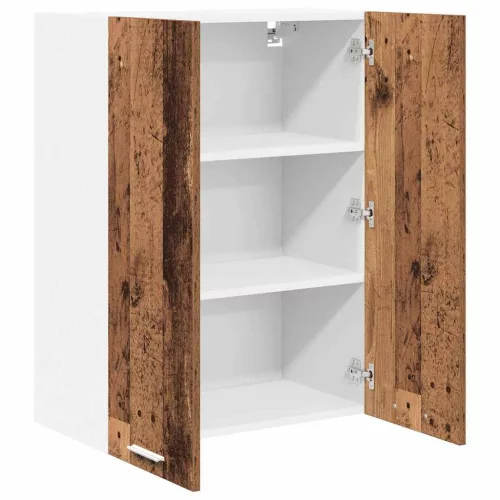 Függő szekrény polcokkal Riga Öreg fa 60 x 31 x 80 cm Faanyag