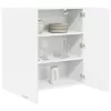 Függő szekrény polcokkal Riga Fehér 80 x 31 x 80 cm Faanyag