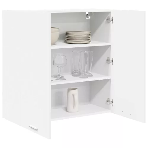 Függő szekrény polcokkal Riga Fehér 80 x 31 x 80 cm Faanyag