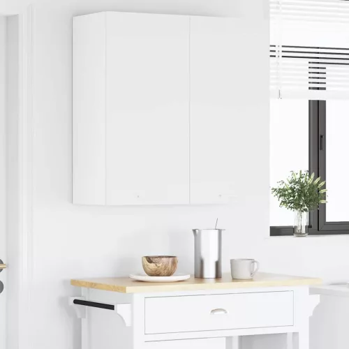 Függő szekrény polcokkal Riga Fehér 80 x 31 x 80 cm Faanyag