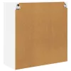 Függő szekrény polcokkal Riga Fehér 80 x 31 x 80 cm Faanyag