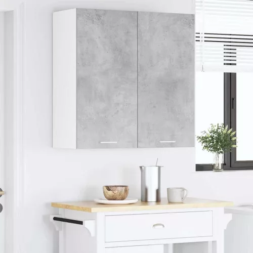 Függő szekrény Riga Beton Szürke 80 x 31 x 80 cm Faanyag