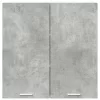 Függő szekrény Riga Beton Szürke 80 x 31 x 80 cm Faanyag