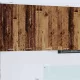 Függő szekrény polcokkal Riga Öreg fa 80 x 31 x 80 cm Faanyag