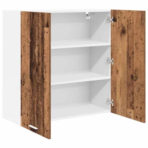 Függő szekrény polcokkal Riga Öreg fa 80 x 31 x 80 cm Faanyag