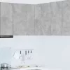 Függő szekrény Riga Beton szürke és fehér 57 x 57 x 80 cm